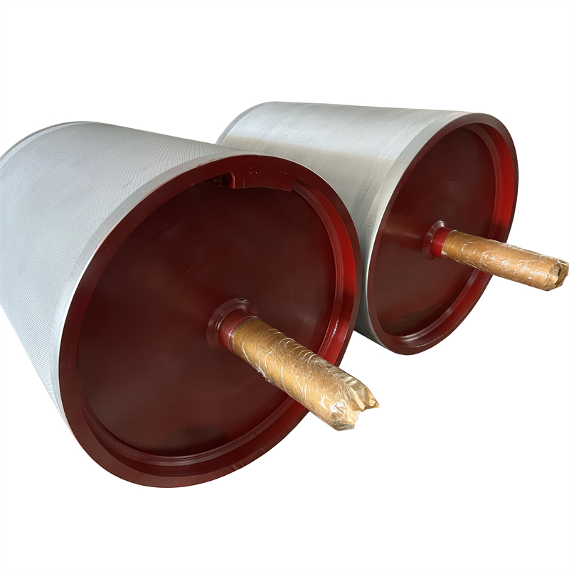Customized Dynamometer Roller Knurled and Balanced Ø500×700